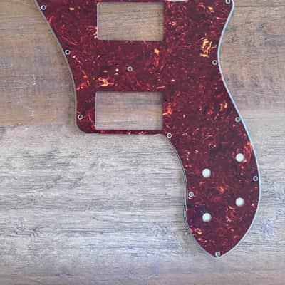 Telecaster Deluxe Pickguard - Real Life Relics - Vintage Red Tortoise image 1