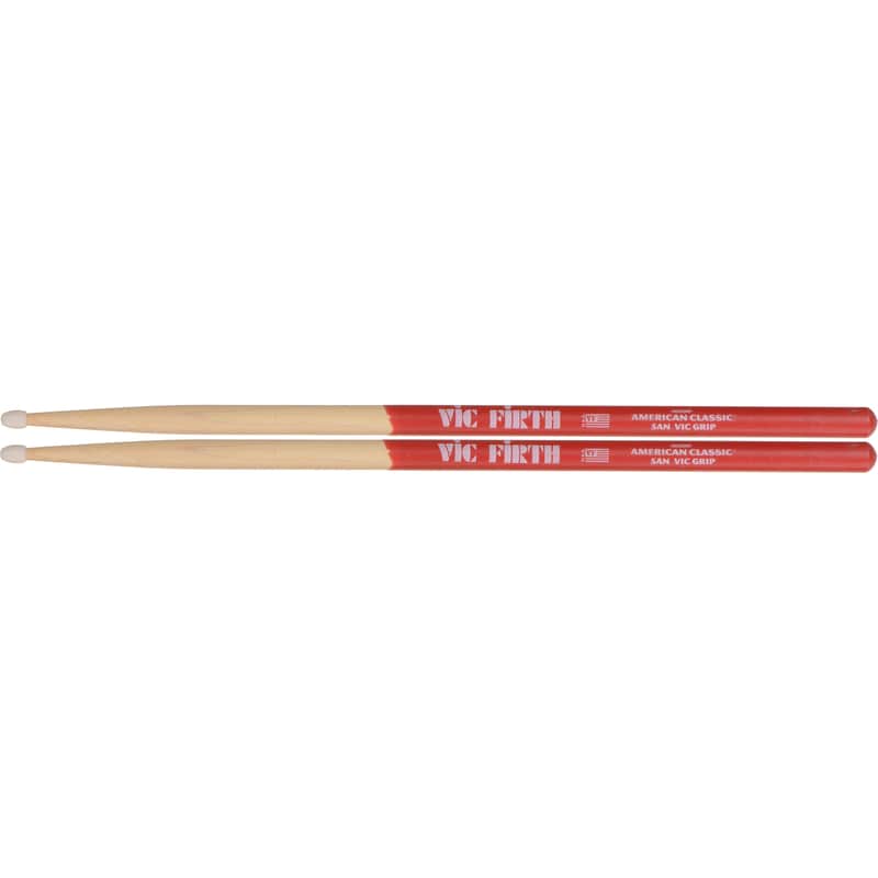 Vic Firth X5ANVG Extreme 5A Nylon Vic Grip Drumsticks image 1