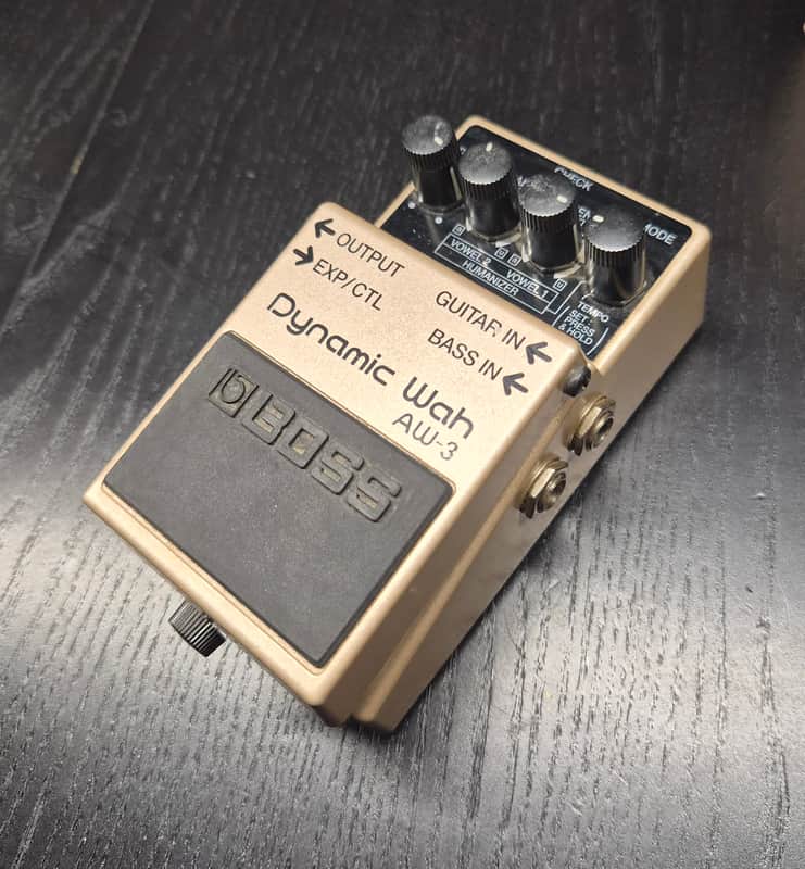 Boss AW-3 Dynamic Wah 2000 - Present Gold | Reverb