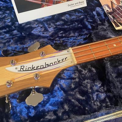 Rickenbacker 4001-C64 Stripped: Reissue Left Handed Bass Guitar 2009 Natural image 6