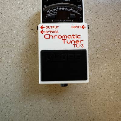 Boss TU-3 Chromatic Tuner - White image 2