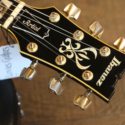 1983 Ibanez AM205-AV Semi-Hollow Electric Guitar Antique Violin + OHSC image 11