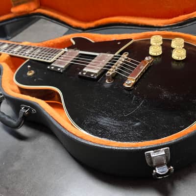 1969 Jedson Les Paul Standard David Gilmour Black Heavy Relic Aged Road Worn Vintage late 60s early 70s British UK brand Made in Japan MIJ MJ RARE Singlecut LP Artist Japanese Electric Guitar Open Book Headstock image 17