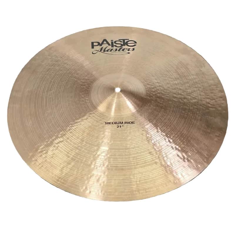 Used Paiste Masters Medium Ride Cymbal 21" 2596 grams - Very Good image 1