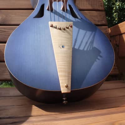 Guitar Viol, 6 string fretted Viol image 1