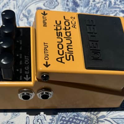 Boss AC-2 Acoustic Simulator (Silver Label) 1997 - 2006 - Yellow image 4