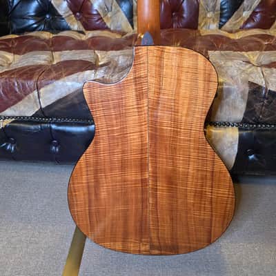 Taylor K-14 CE Koa AAAAA Flame Hawaiian Koa K14 K14ce GA Grand Auditorium Acoustic Guitar image 3