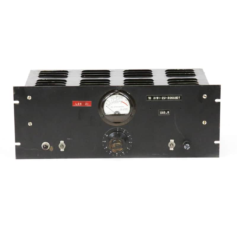 1955 Federal Television Corporation FTC AM-864/U Signal Corps Tube Amplifier Vari-Mu Compressor Limiter Studio Amp Indigo Ranch Studios Collection Serviced & Studio Ready #1 image 1