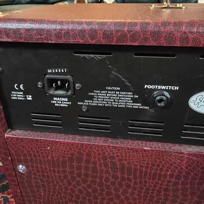 Rare Carlsbro Fatboy Tube Guitar Amplifier 1x12" 30 watt Combo Made in UK AC30 Style Tone image 6