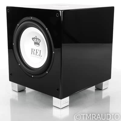 REL T/9i 10" Powered Subwoofer; T9-i; Gloss Black image 4