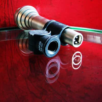 Vintage 1970's AKG D330BT / D320B dynamic hyper cardioid microphone Low Z w mic clip Tears For Fears ABBA Shure SM58 # 1 image 15