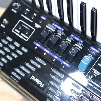 Immagine Roland FR-1X V-Accordion 26-Key 72-Bass Black Digital Piano Accordion w/Bag - 11