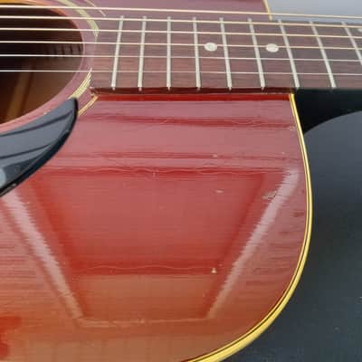 Vintage 1969 Gibson J-45 Acoustic Guitar w/ Original Case! image 5