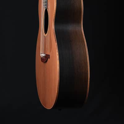 Lowden O-50 Ancient Bog Oak and Sinker Redwood with Leaf Inlays NEW image 13