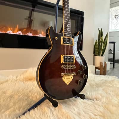 Ibanez Artist AR105 1983 - Quilted Mahogany Burl Antique Burst image 4