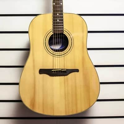 Guvnor GA530 Electro Acoustic Dreadnought Guitar Steel Strings Solid Spruce ; image 5