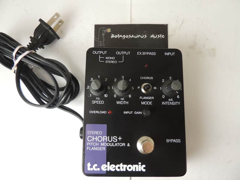 TC Electronics Stereo Chorus Pitch Modulator Flanger FX Pedal Free USA Shipping image 1