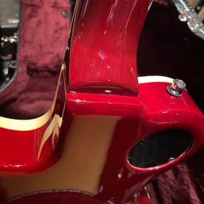Godin Summit Classic Supreme LTD 2020 Cherry Burst Killer Flame, Pro Set, El Rayo Pickups, A Rocker! image 13