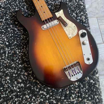 Multivox Marvel Bass 1955 Sunburst - Extremely Rare image 6
