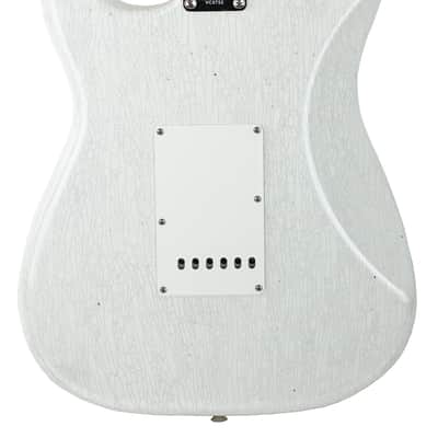 2025 Fender Jimi Hendrix Voodoo Child Stratocaster Journeyman Relic Olympic White image 5