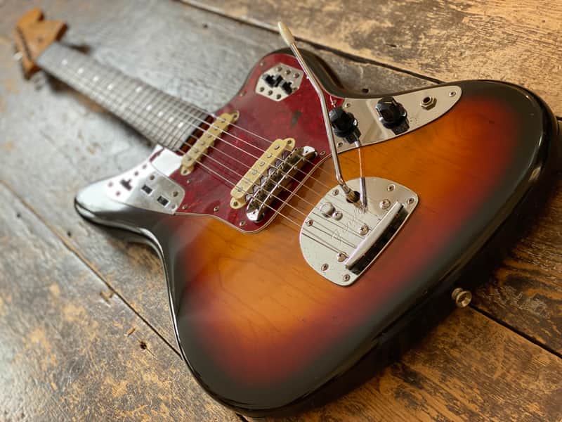 Fender Japan 1995 Jaguar Grunge-Era '66 Reissue MIJ FujiGen Three Tone Sunburst MIJ