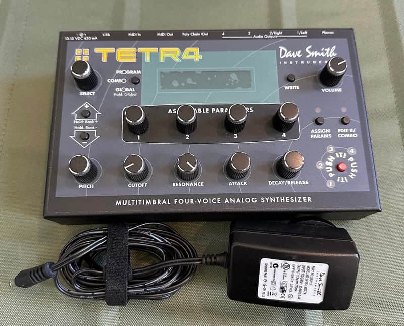 Dave Smith Tetr4 シンセサイザー Dave Smith Instruments Tetra | Vintage Synth Explorer