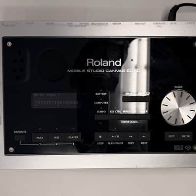 Roland SD-50 Sound Module Mobile Studio Canvas Sound Module MIDI Interface image 2
