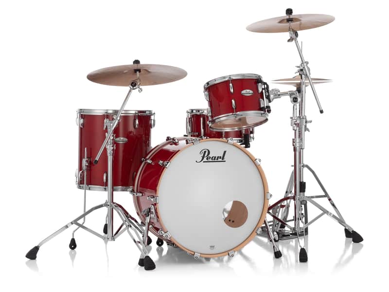 Pearl PMX Professional Series 3-Piece Drum Shell Pack 22/16/12 Sequoia Red Optimount Bild 1