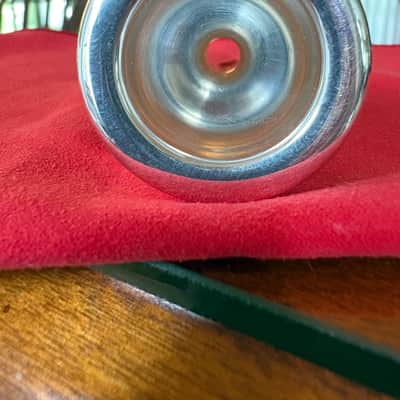 Greg Black 4G-5G Remington Shank Tenor Trombone Mouthpiece, Silver image 3