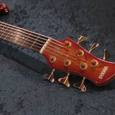 Yamaha TRB-6 6-strings Bass Cherry Burst image 5