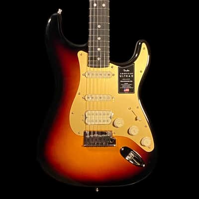 Fender American Ultra II Stratocaster HSS Electric Guitar - Ultraburst, Ebony Fingerboard image 2
