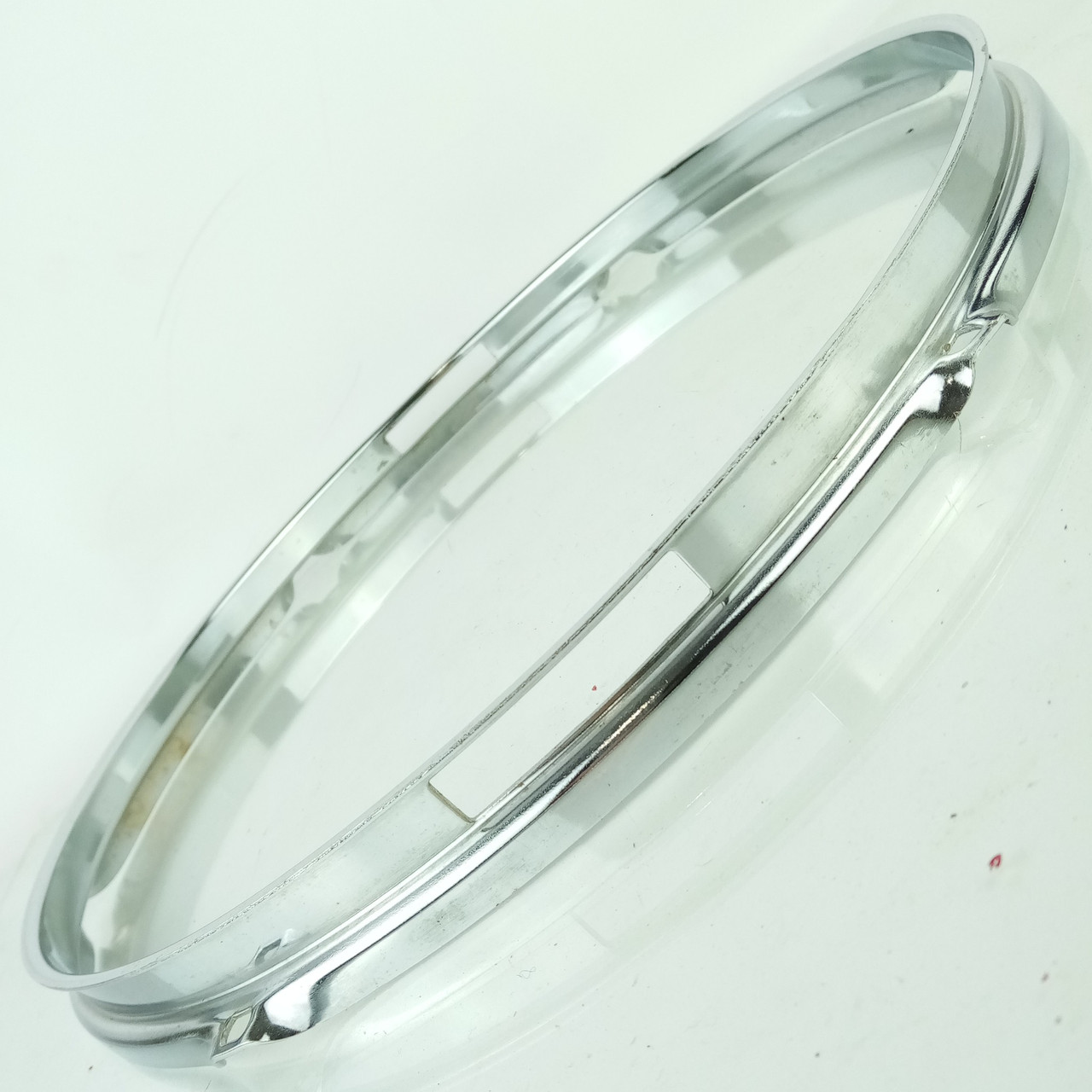 Ludwig 14"6-Lug 1.6mm Snare Drum Resonant Rim/Hoop Pioneer Vintage60-70s Chrome — main photograph