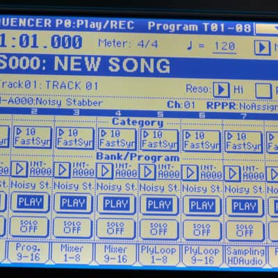 Korg Triton Studio 76 key Workstation - as new, with upgrades image 9
