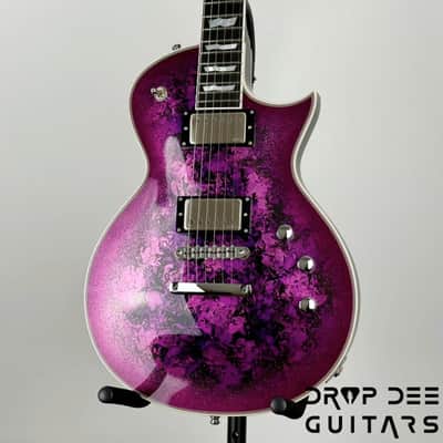 ESP Original Series Eclipse Custom Electric Guitar w/ Case - Purple Peel image 4