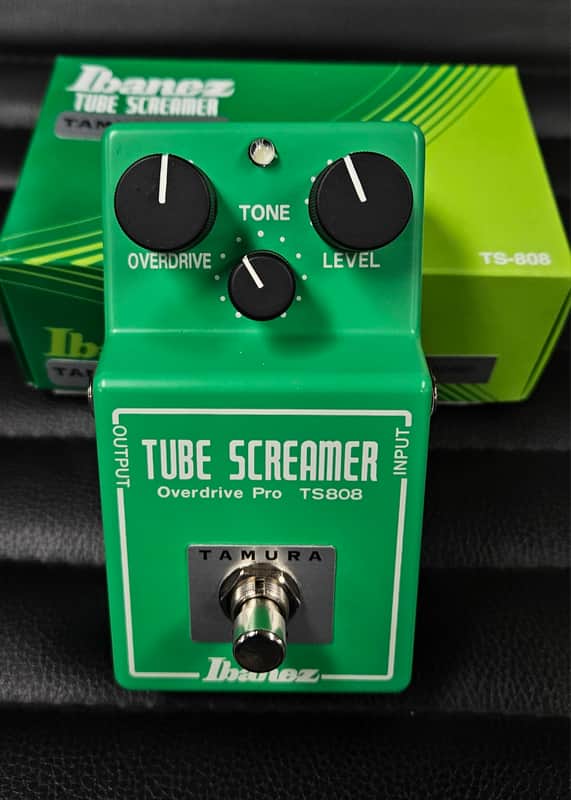 Ibanez TS808 Tube Screamer with Tamura Mod | Reverb