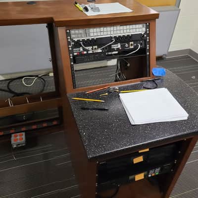 Recording Console Desk Turrets Rack Mount image 3