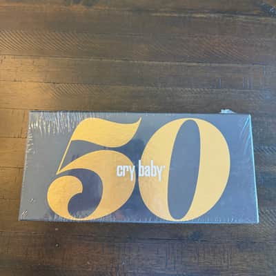 Dunlop GCB95G 50th Anniversary Gold Cry Baby Wah image 1