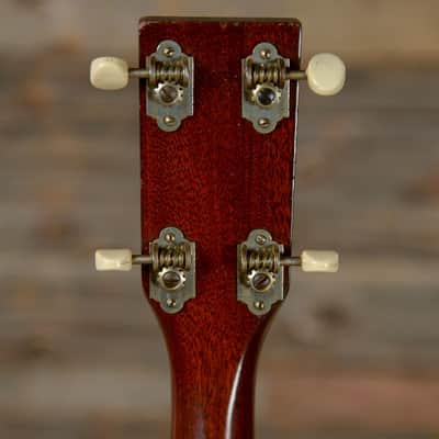 Harmony Sovereign H1201 Tenor Guitar Natural 1960s image 7