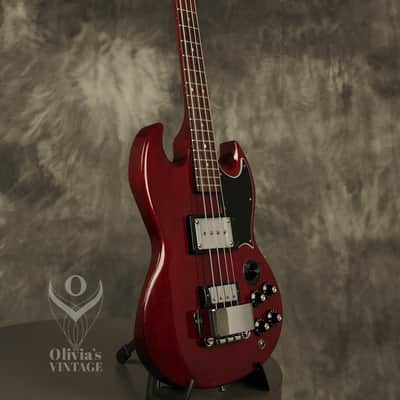 1976 Gibson EB-3 Bass Cherry image 8