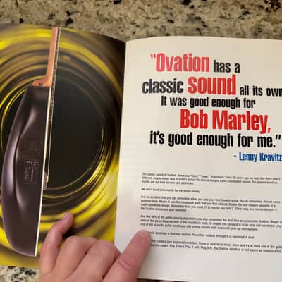 Ovation Catalog 1999 1865 Al Di Meola elite 12 string legend nylon 1863 1867 special balladeer celebrity deluxe cs257 CC01 CC-026 long neck mandolin bass Trekker Viper image 4