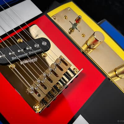 Custom Mondrian Tele by Conner Guitart image 8
