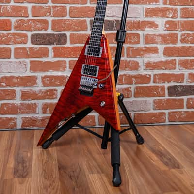 Jackson USA Custom Shop Limited Edition Oli Herbert RR24 Rhoads Quilted Maple Top RedRum 2018 w/OHSC image 5