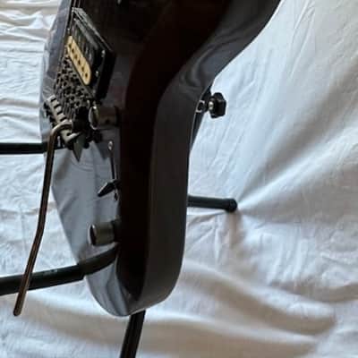 Anthem S-style Electric 24 Fret Guitar HH 2009 - Quilted Top image 10