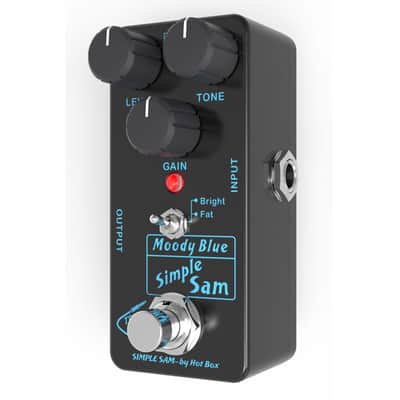 Simple Sam Moody Blue Overdrive Classic Blues Mood Style Ov/drive Guitar Effect Pedal image 3