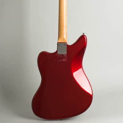 Fender Jaguar Solid Body Electric Guitar (1966), ser. #172774, original black tolex hard shell case. image 2