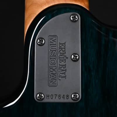 Ernie Ball Music Man JP15 Emerald Glow w/ Roasted Figured Maple Neck *Miami Guitar Exclusive* 2024 (H07648) image 15