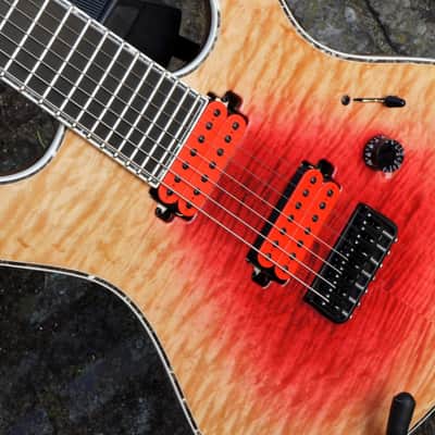 Mayones Regius 7  2019 Custom Blood Burst image 6