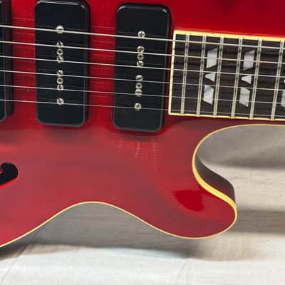 Hamer USA Monaco III 3 Singlecut Semi-Hollowbody Guitar with Case image 6