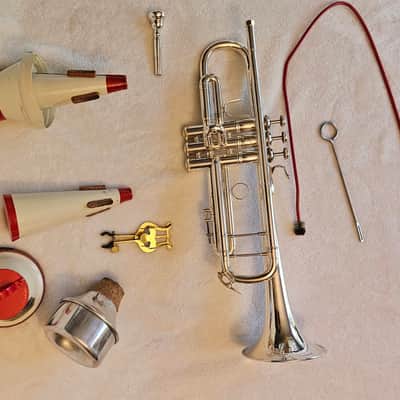 1978 Bach Stradivarius Model 37 Bb Trumpet – Silver Plated image 13