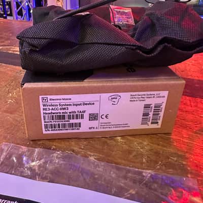 Electro-Voice Headworn mic RE3-ACC-HW3 with TA4F input open box image 3